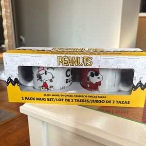 Peanuts 2-Pack Joe Cool Snoopy Mug Set